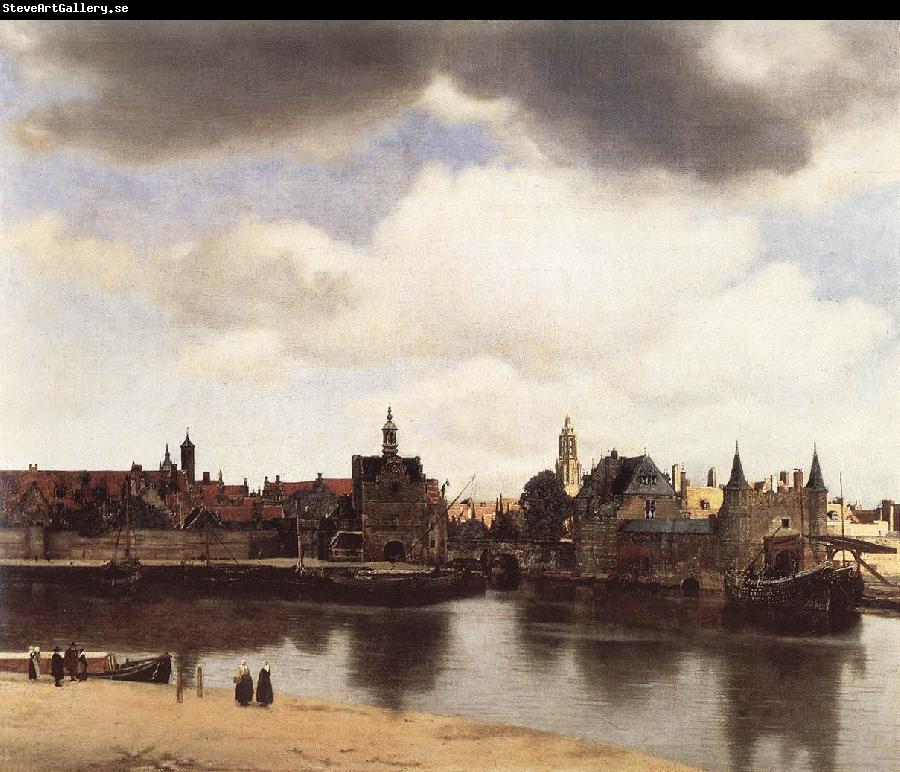 Jan Vermeer View of Delft